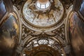 Church of St. Louis of the French with paintings by Caravaggio in Rome, Italy Royalty Free Stock Photo